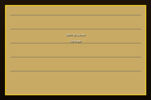 拉斯维加斯博彩监管委员会牌照徽章